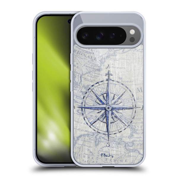 Paul Brent Nautical Vintage Compass Soft Gel Case for Google Pixel 9 Pro XL