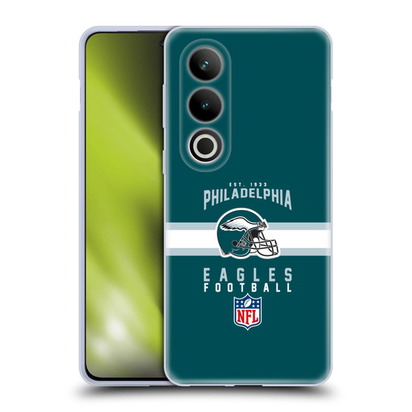 NFL Philadelphia Eagles Graphics Helmet Typography Soft Gel Case for OPPO OnePlus Ace 3V 5G