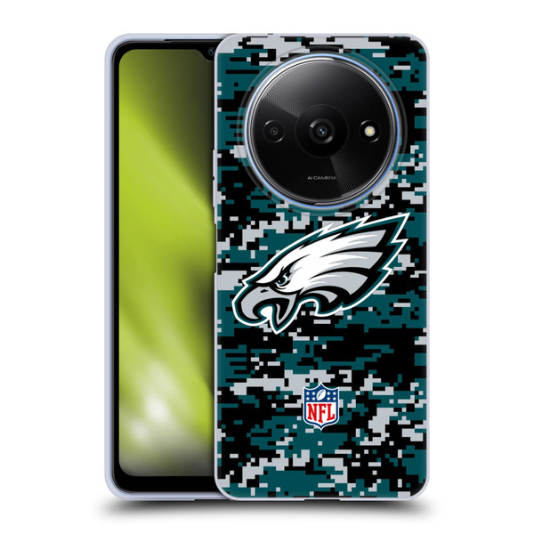 NFL Philadelphia Eagles Graphics Digital Camouflage Soft Gel Case for Xiaomi Redmi A3