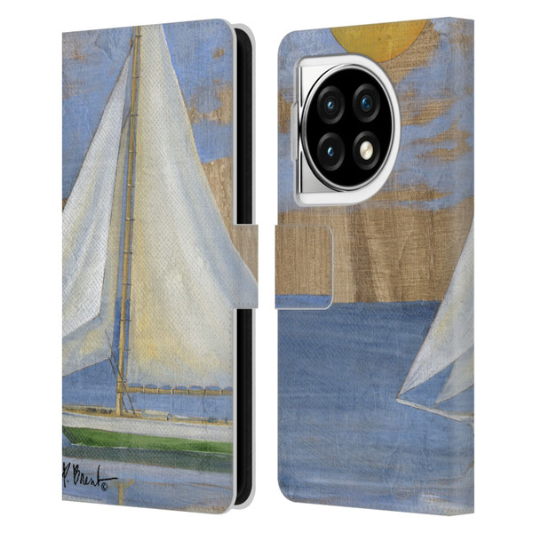 Paul Brent Ocean Serene Sailboat Leather Book Wallet Case Cover For OPPO OnePlus Ace 3 5G