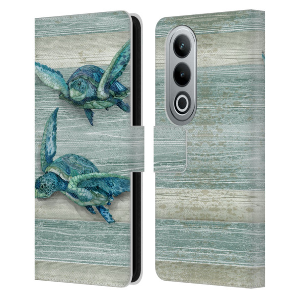 Paul Brent Sea Creatures Turtle Leather Book Wallet Case Cover For OPPO OnePlus Ace 3V 5G