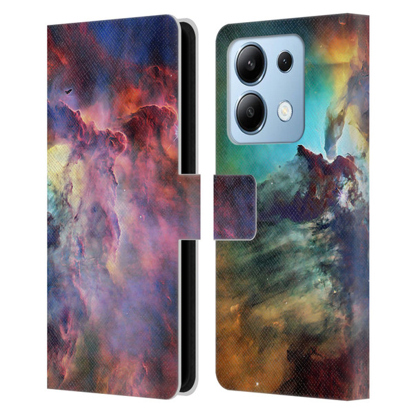 Cosmo18 Space Lagoon Nebula Leather Book Wallet Case Cover For Xiaomi Redmi Note 13/13 Pro 5G