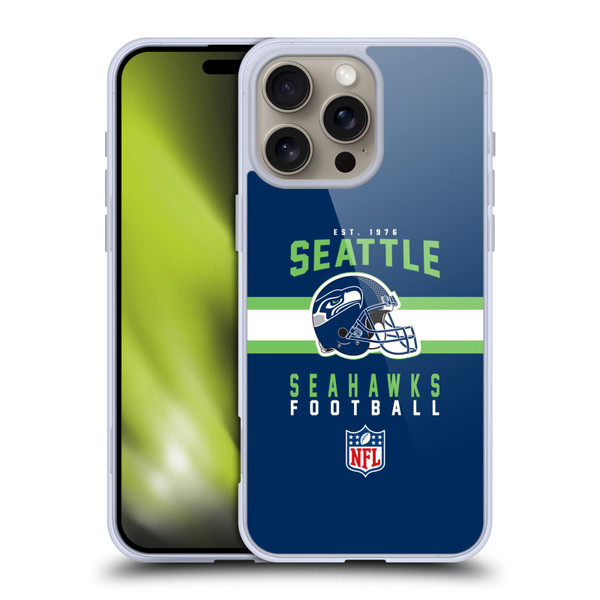 NFL Seattle Seahawks Graphics Helmet Typography Soft Gel Case for Apple iPhone 16 Pro Max NFL Seattle Seahawks Graphics Helmet Typography Soft Gel Case for Apple iPhone 16 Pro Max