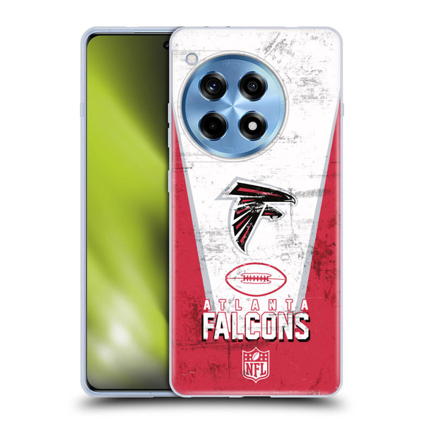 NFL Atlanta Falcons Logo Art Banner Soft Gel Case for OPPO OnePlus Ace 3 5G