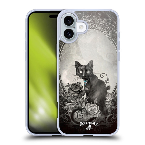 Alchemy Gothic Cats Paracelsus Soft Gel Case for Apple iPhone 16 Plus