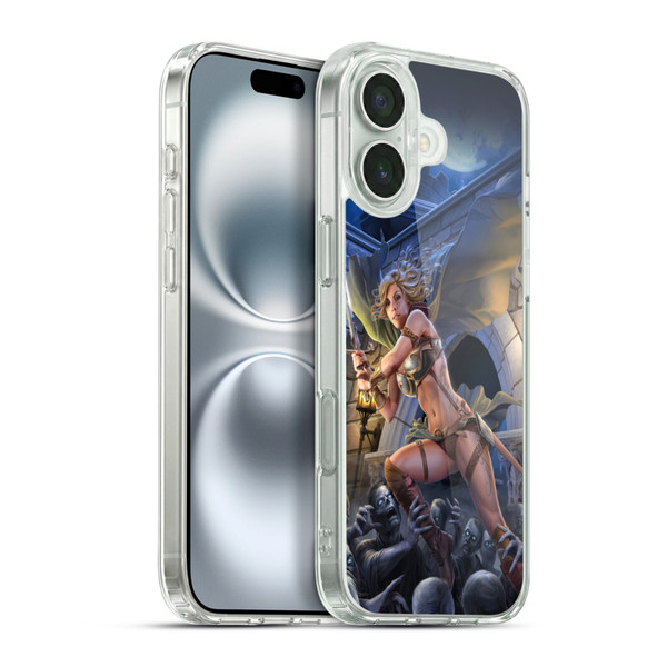 Tom Wood Fantasy Zombie Soft Gel Case for Apple iPhone 16 Plus & MagSafe