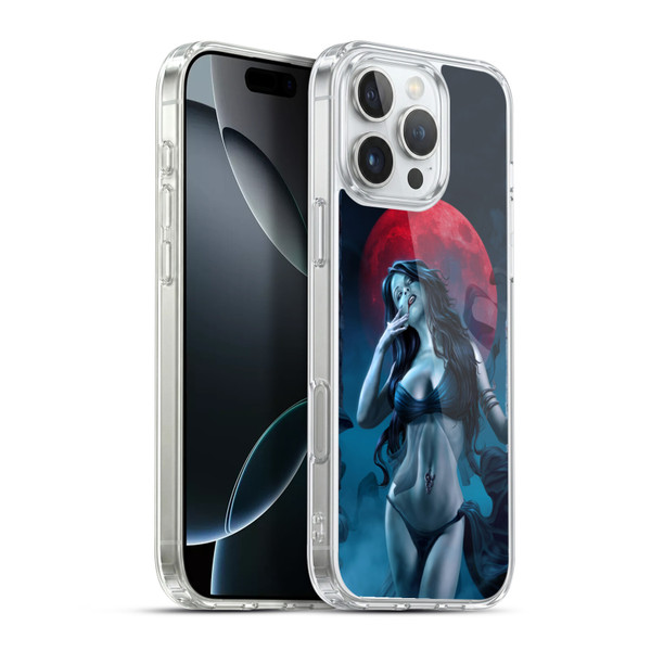 Tom Wood Fantasy Blood Lust Vampire Soft Gel Case for Apple iPhone 16 Pro Max & MagSafe