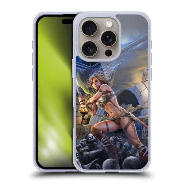 Tom Wood Fantasy Zombie Soft Gel Case for Apple iPhone 16 Pro