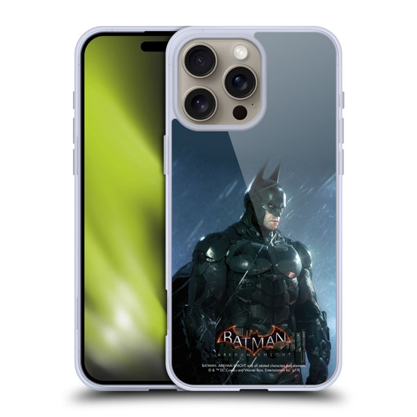 Batman Arkham Knight Characters Batman Soft Gel Case for Apple iPhone 16 Pro Max
