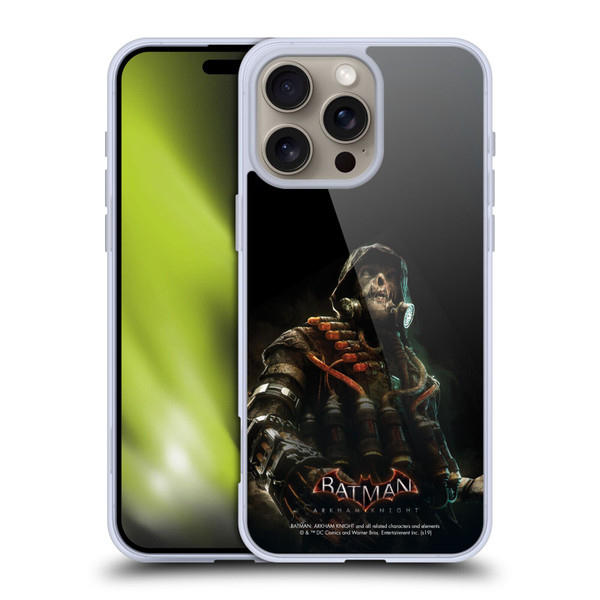 Batman Arkham Knight Characters Scarecrow Soft Gel Case for Apple iPhone 16 Pro Max