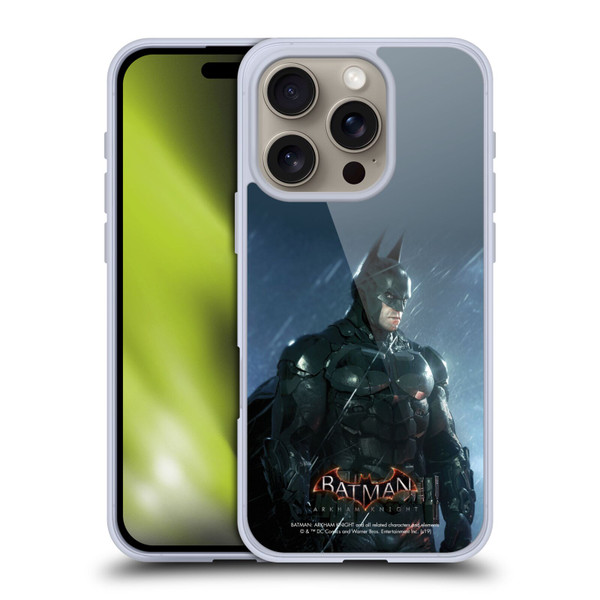 Batman Arkham Knight Characters Batman Soft Gel Case for Apple iPhone 16 Pro