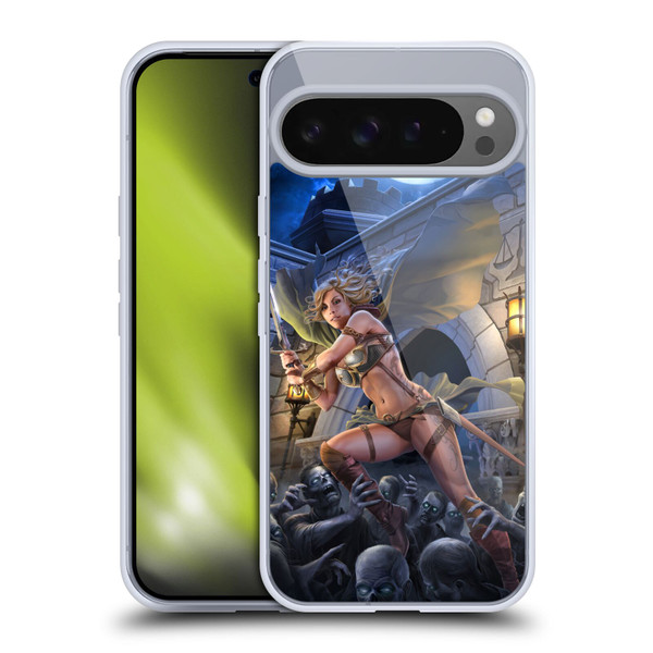 Tom Wood Fantasy Zombie Soft Gel Case for Google Pixel 9 Pro XL