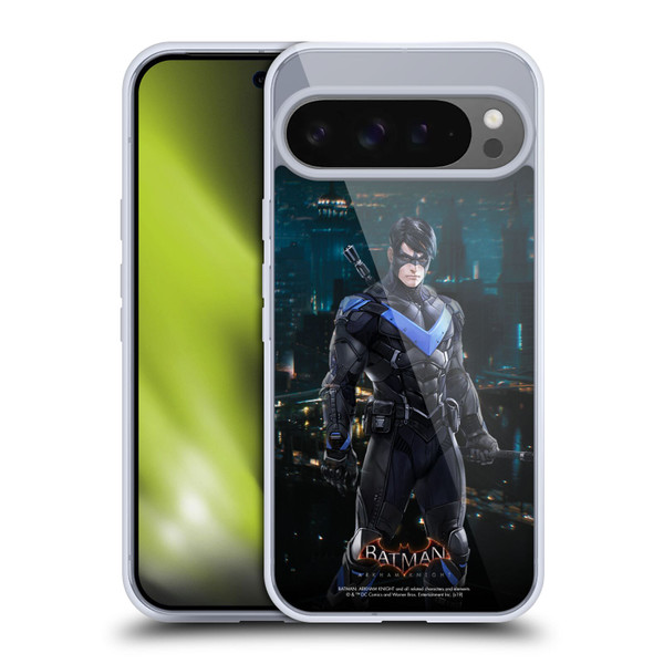 Batman Arkham Knight Characters Nightwing Soft Gel Case for Google Pixel 9 Pro XL