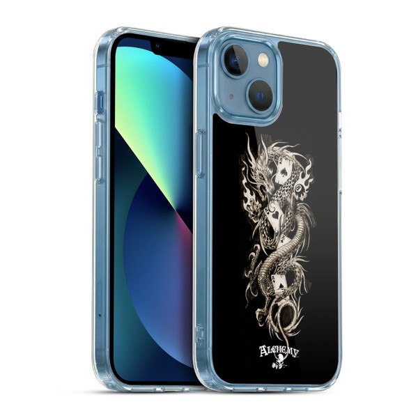 Alchemy Gothic Dragon Imperial Soft Gel Case for Apple iPhone 13 Mini & MagSafe
