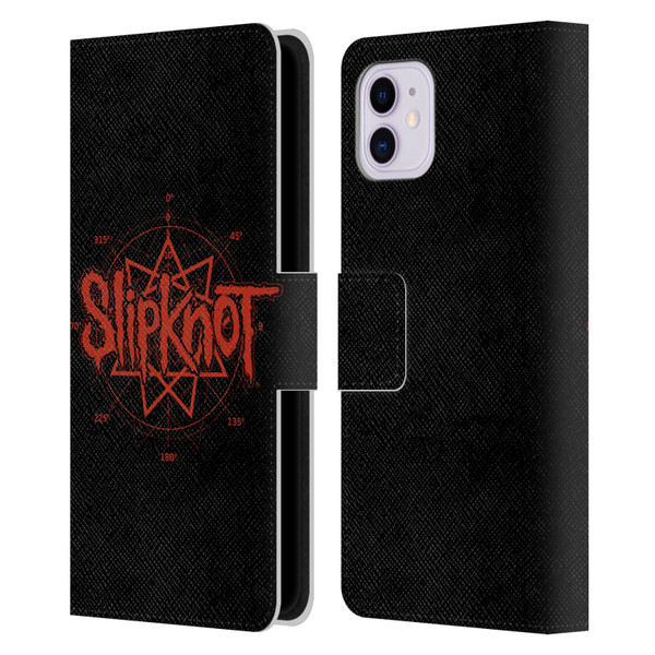 Slipknot Key Art Logo Leather Book Wallet Case Cover For Apple iPhone 11