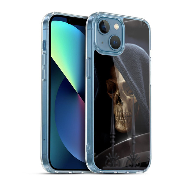 Tom Wood Horror Reaper Soft Gel Case for Apple iPhone 13 Mini & MagSafe