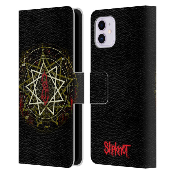 Slipknot Key Art Waves Leather Book Wallet Case Cover For Apple iPhone 11