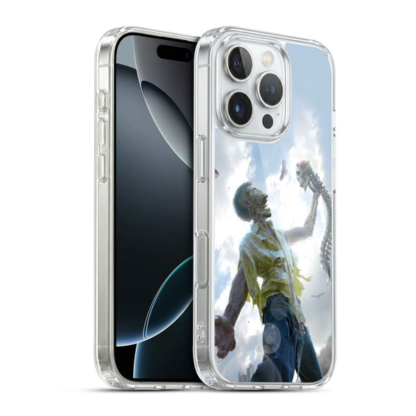 Tom Wood Horror Zombie Scraps Soft Gel Case for Apple iPhone 16 Pro & MagSafe