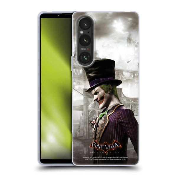 Batman Arkham Knight Characters Joker Soft Gel Case for Sony Xperia 1 V 5G