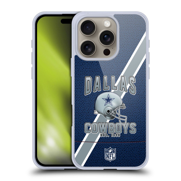 NFL Dallas Cowboys Logo Art Football Stripes Soft Gel Case for Apple iPhone 16 Pro NFL Dallas Cowboys Logo Art Football Stripes Soft Gel Case for Apple iPhone 16 Pro