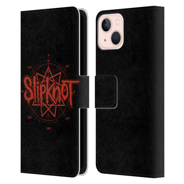 Slipknot Key Art Logo Leather Book Wallet Case Cover For Apple iPhone 13