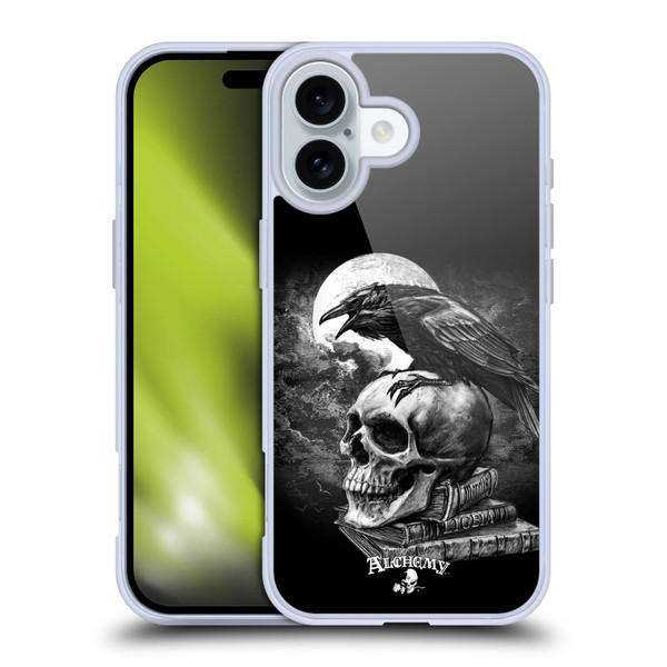 Alchemy Gothic Wing Poe's Raven Soft Gel Case for Apple iPhone 16