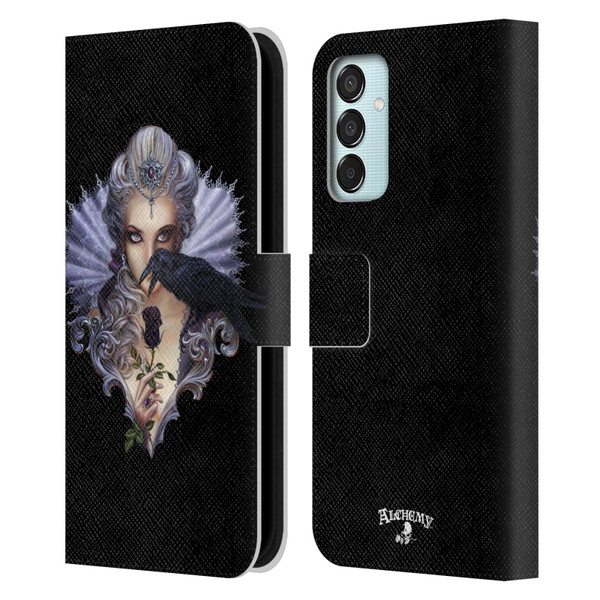 Alchemy Gothic Woman Ravenous Leather Book Wallet Case Cover For Samsung Galaxy M15/F15 5G