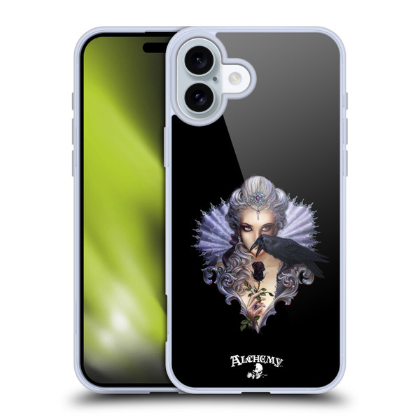 Alchemy Gothic Woman Ravenous Soft Gel Case for Apple iPhone 16 Plus