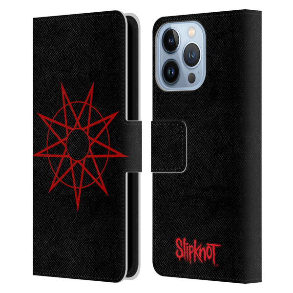 Slipknot Key Art Nanogram Leather Book Wallet Case Cover For Apple iPhone 13 Pro