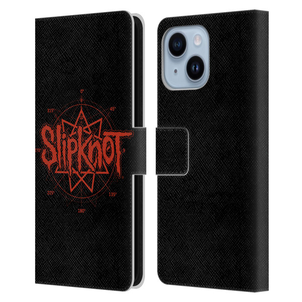 Slipknot Key Art Logo Leather Book Wallet Case Cover For Apple iPhone 14 Plus