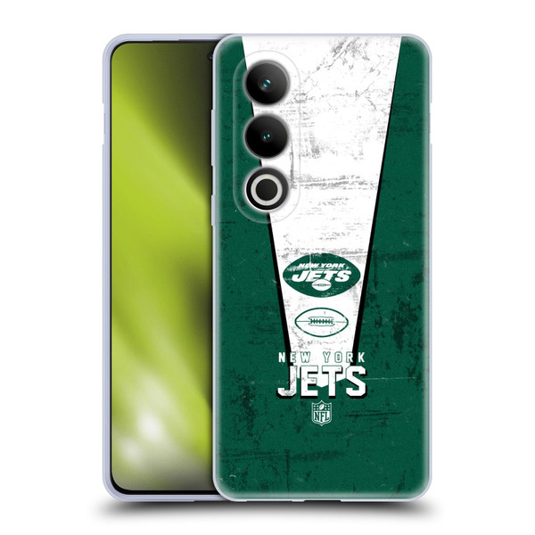 NFL New York Jets Logo Art Banner Soft Gel Case for OPPO OnePlus Ace 3V 5G