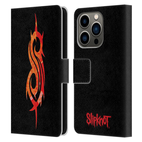 Slipknot Key Art Tribal Leather Book Wallet Case Cover For Apple iPhone 14 Pro