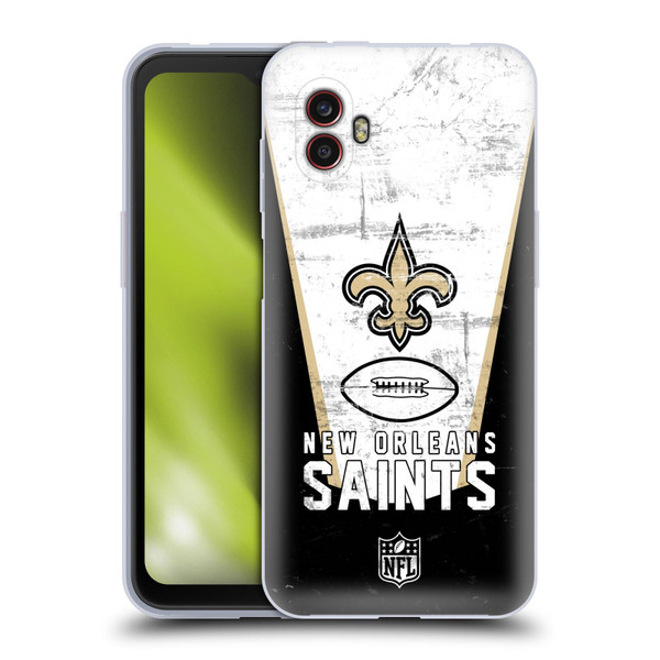 NFL New Orleans Saints Logo Art Banner Soft Gel Case for Samsung Galaxy Xcover6 Pro/Pro2