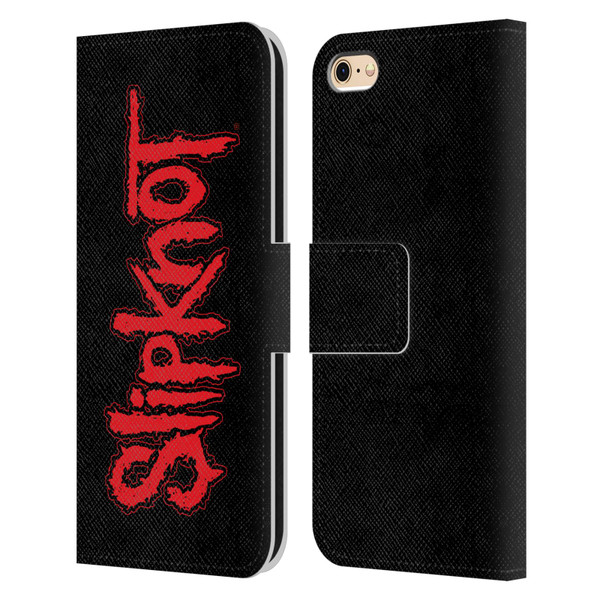 Slipknot Key Art Text Leather Book Wallet Case Cover For Apple iPhone 6 / iPhone 6s
