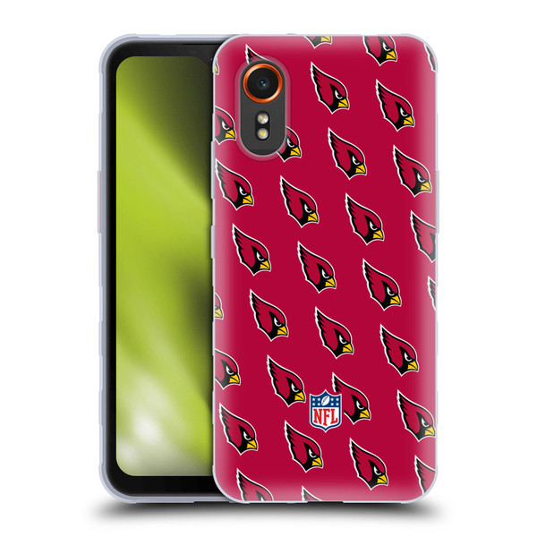 NFL Arizona Cardinals Artwork Patterns Soft Gel Case for Samsung Galaxy Xcover7 5G