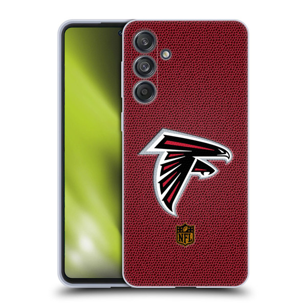 NFL Atlanta Falcons Logo Football Soft Gel Case for Samsung Galaxy M55 5G