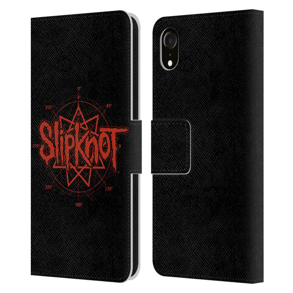 Slipknot Key Art Logo Leather Book Wallet Case Cover For Apple iPhone XR