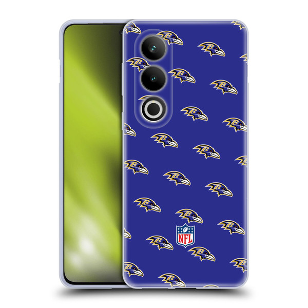 NFL Baltimore Ravens Artwork Patterns Soft Gel Case for OPPO OnePlus Ace 3V 5G