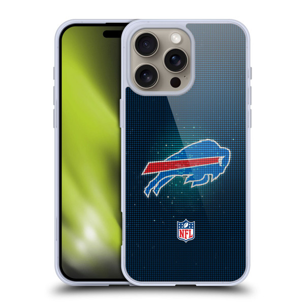 NFL Buffalo Bills Artwork LED Soft Gel Case for Apple iPhone 16 Pro Max