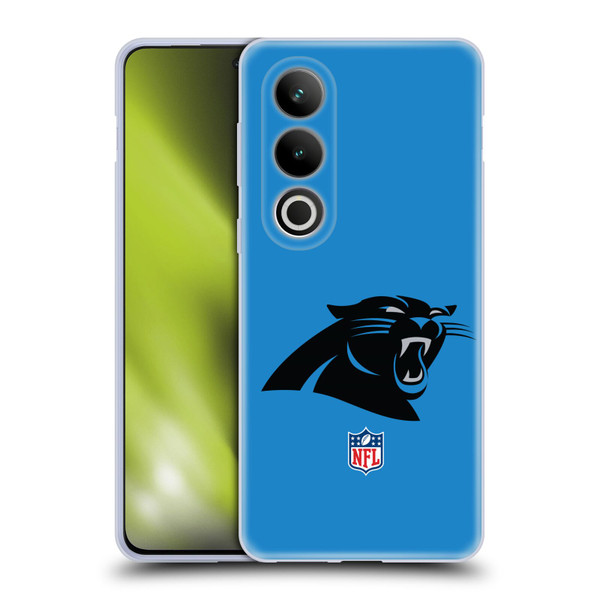 NFL Carolina Panthers Logo Plain Soft Gel Case for OPPO OnePlus Ace 3V 5G