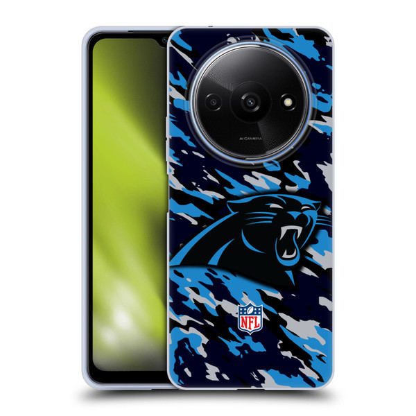 NFL Carolina Panthers Logo Camou Soft Gel Case for Xiaomi Redmi A3
