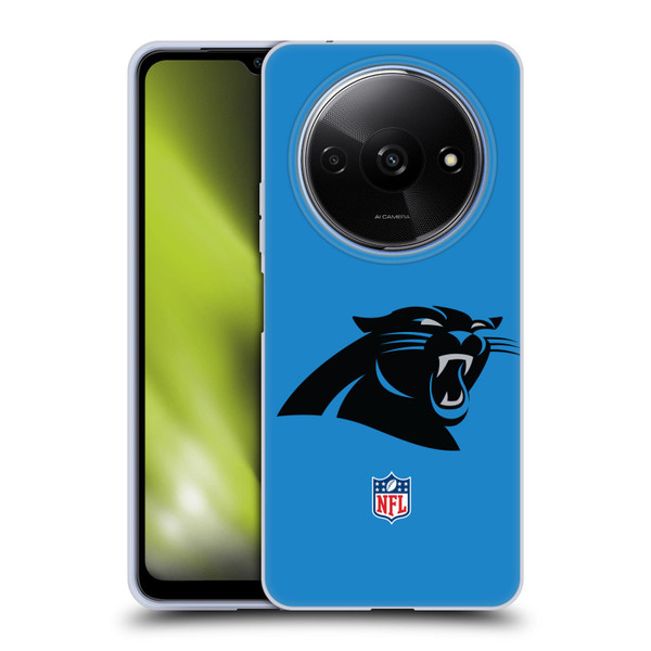 NFL Carolina Panthers Logo Plain Soft Gel Case for Xiaomi Redmi A3