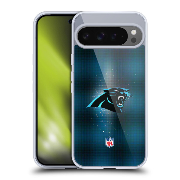 NFL Carolina Panthers Artwork LED Soft Gel Case for Google Pixel 9 Pro XL