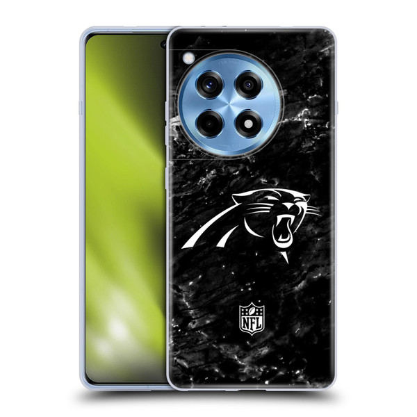 NFL Carolina Panthers Artwork Marble Soft Gel Case for OPPO OnePlus Ace 3 5G