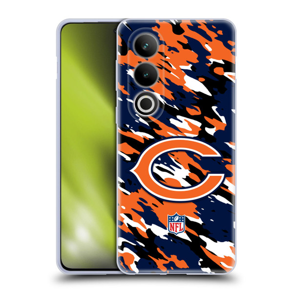 NFL Chicago Bears Logo Camou Soft Gel Case for OPPO OnePlus Ace 3V 5G