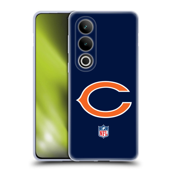 NFL Chicago Bears Logo Plain Soft Gel Case for OPPO OnePlus Ace 3V 5G