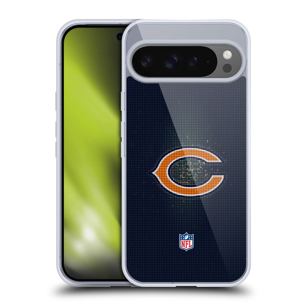 NFL Chicago Bears Artwork LED Soft Gel Case for Google Pixel 9 Pro XL