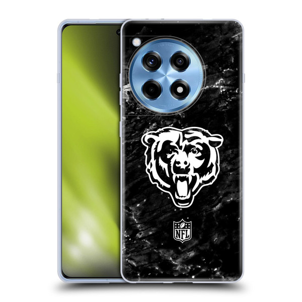 NFL Chicago Bears Artwork Marble Soft Gel Case for OPPO OnePlus Ace 3 5G