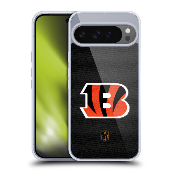 NFL Cincinnati Bengals Logo Football Soft Gel Case for Google Pixel 9 Pro XL