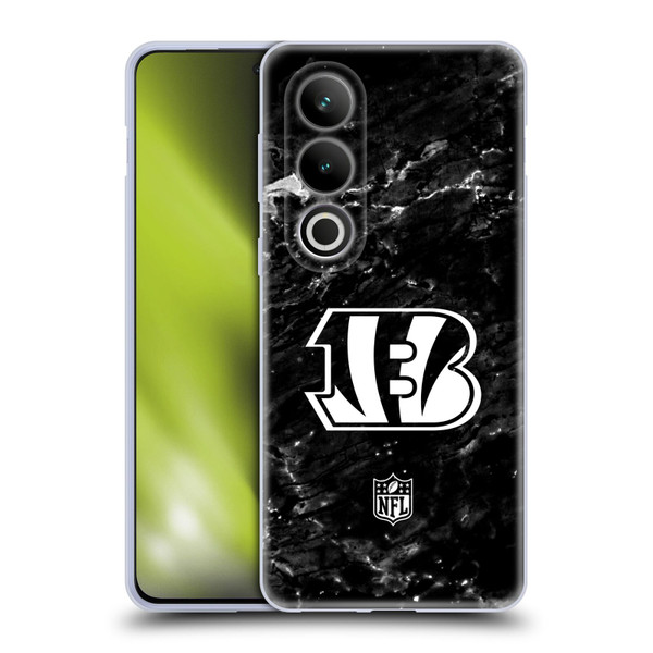 NFL Cincinnati Bengals Artwork Marble Soft Gel Case for OPPO OnePlus Ace 3V 5G